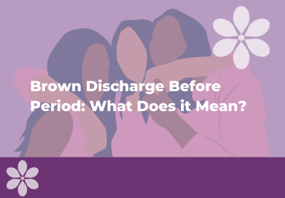 what is brown vaginal discharge? #menstrualhealth #faq