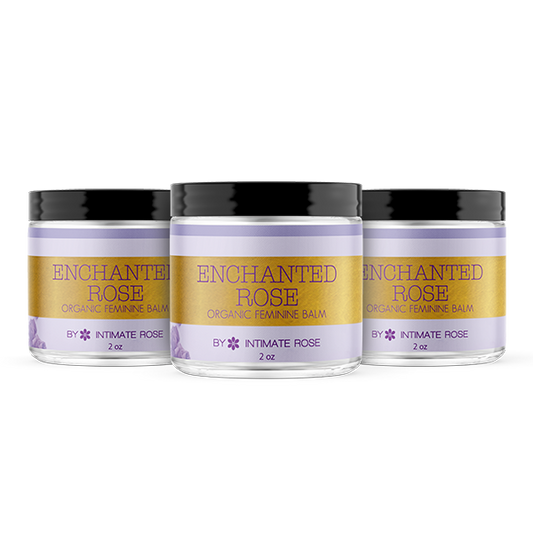 3 Pack - Enchanted Rose Organic Vaginal Balm