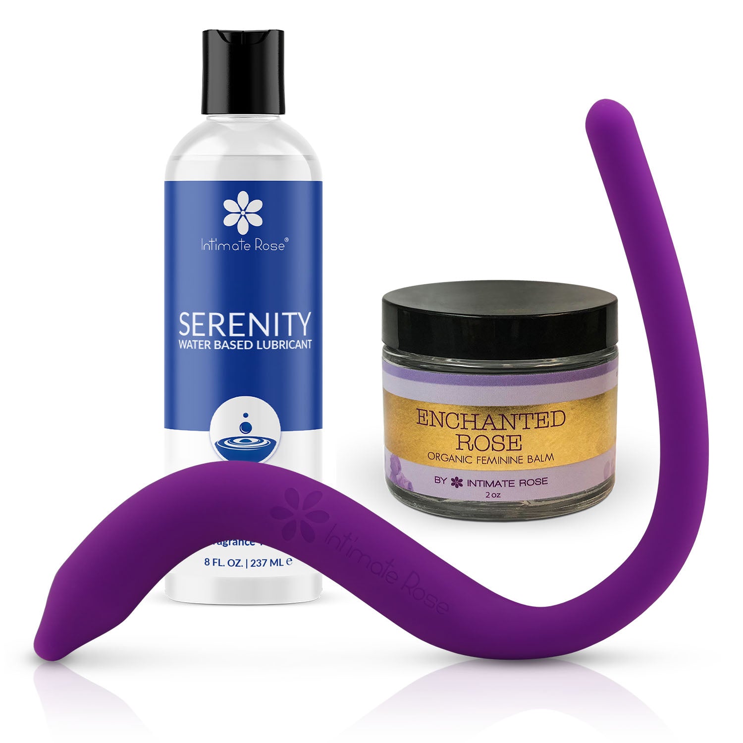 Intimate Rose Bundle Deal - Balm, Wand & Lubricant Intimate Rose Bundle Deal - Balm, Wand & Lubricant
