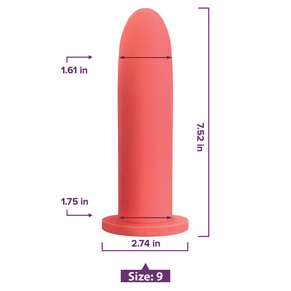 Silicone Vaginal Dilator Size 9 Intimate Rose Silicone Vaginal Dilator Size 9 Intimate Rose