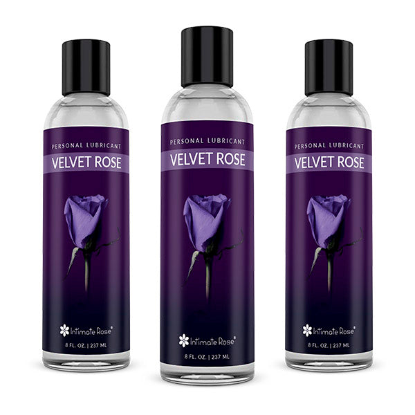 3 Pack - Velvet Rose Personal Lubricant