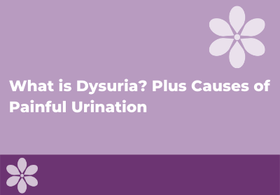 What Causes Painful Urination? (Dysuria)