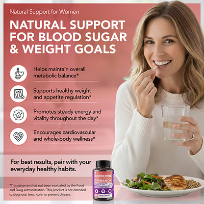 Berberine + Ceylon Cinnamon