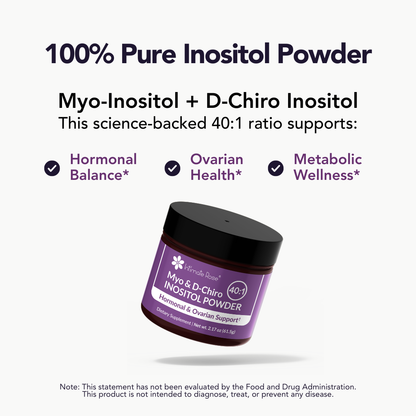 Myo and D-Chiro Inositol Powder