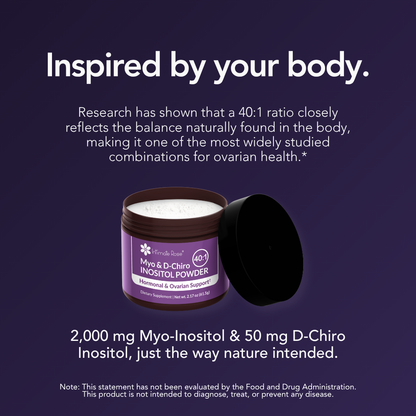 Myo and D-Chiro Inositol Powder