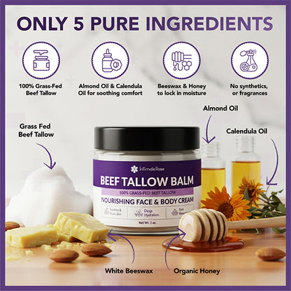 3 Pack - Beef Tallow Balm