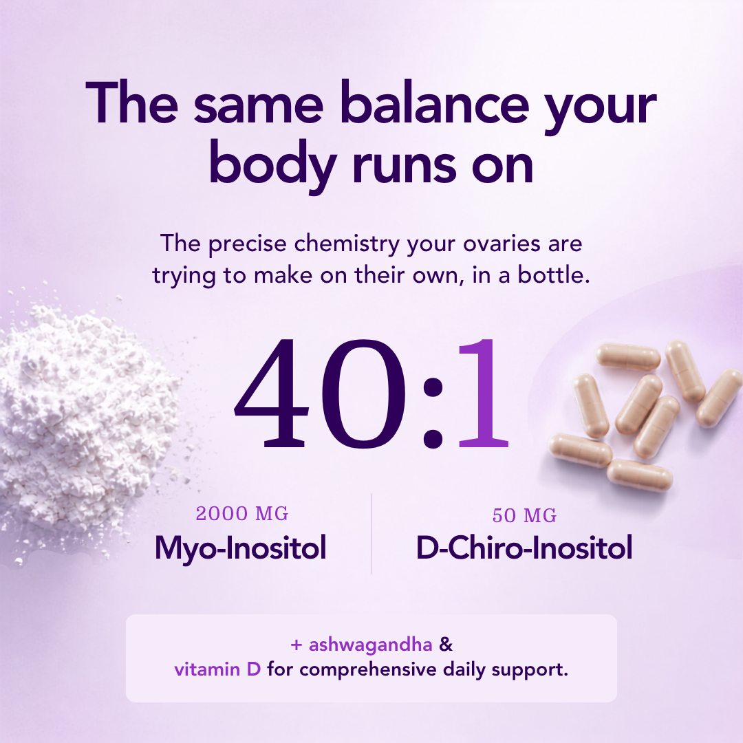 Myo-Inositol & D-Chiro Inositol Supplement