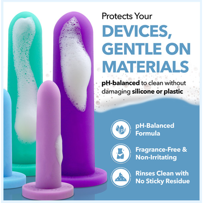 Silicone Safe Foaming Cleanser for Intimate Devices Intimate Rose Silicone Safe Foaming Cleanser for Intimate Devices Intimate Rose