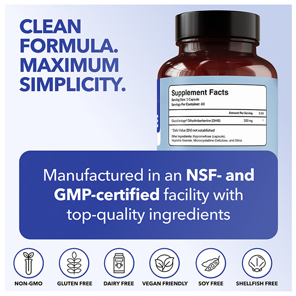 Dihydroberberine with GlucoVantage®