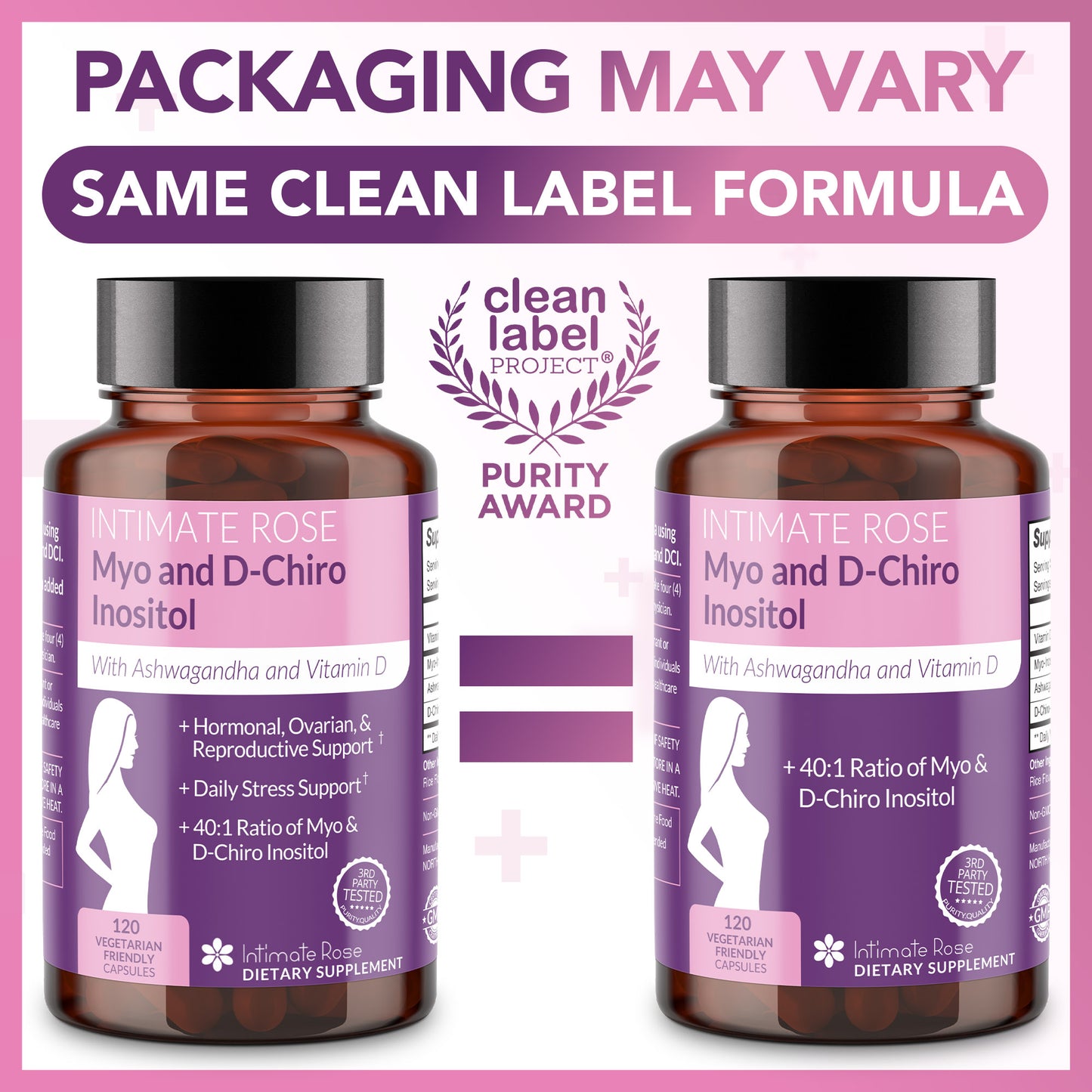 Myo-Inositol & D-Chiro Inositol Supplement