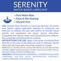Serenity Water-Based Travel Lubricant