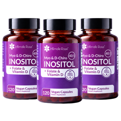 Myo-Inositol and D-Chiro Inositol 40:1 + Folate and Vitamin D Supplement