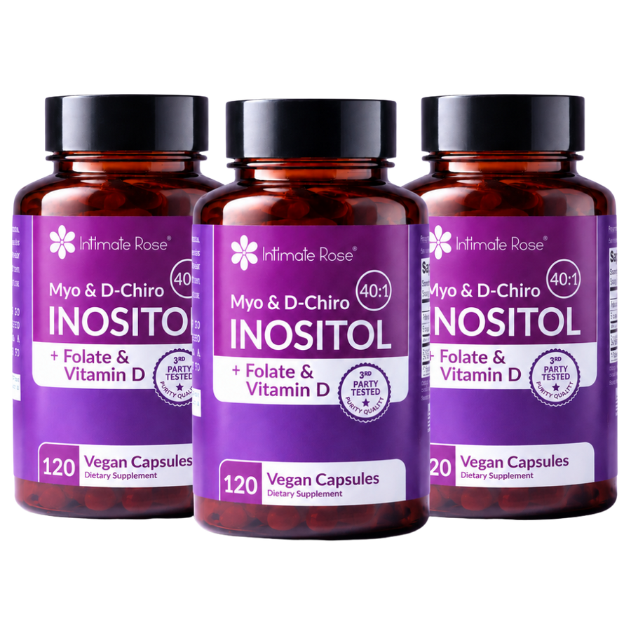 Myo-Inositol and D-Chiro Inositol 40:1 + Folate and Vitamin D Supplement