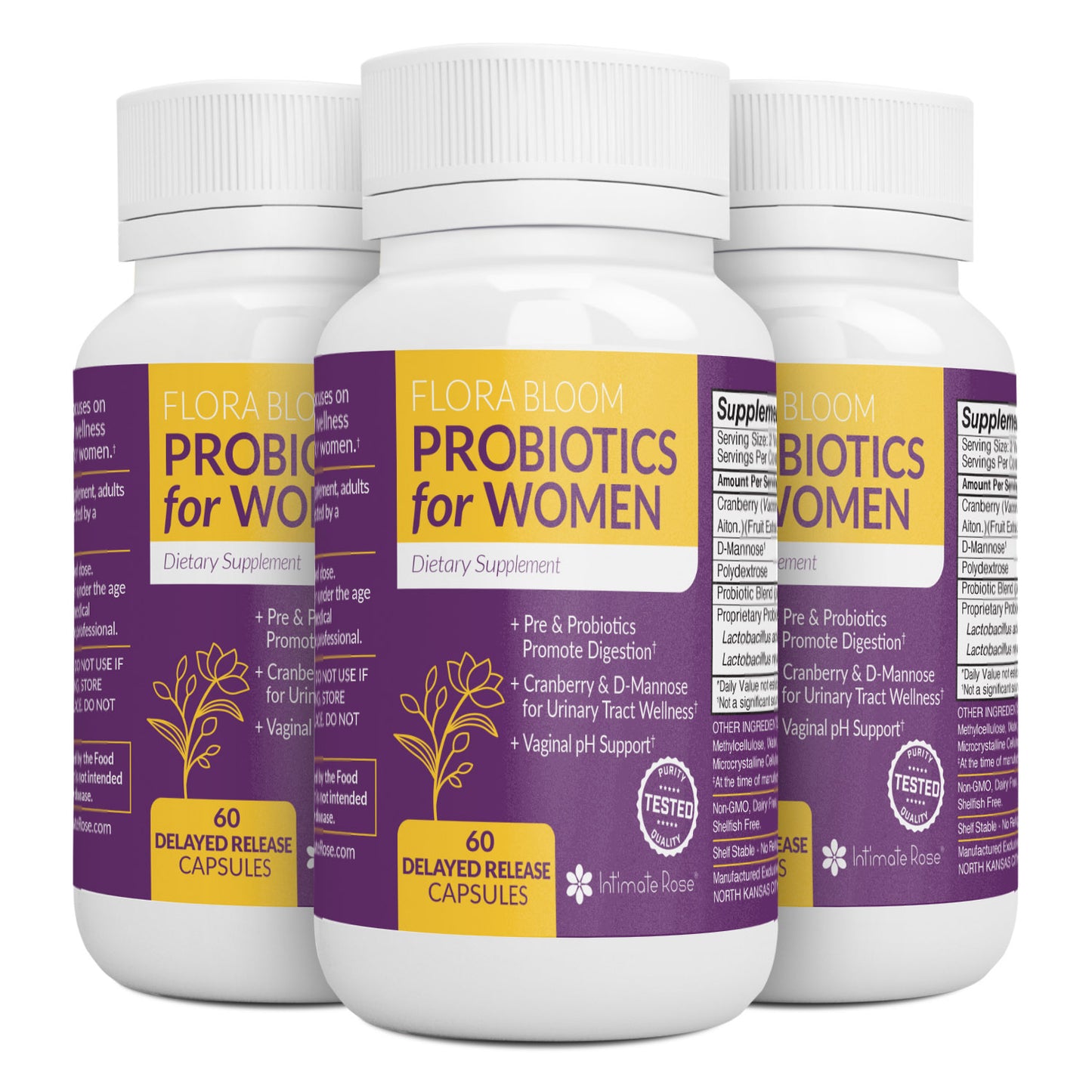 3 Pack - Flora Bloom Feminine Probiotic