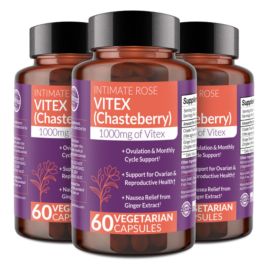 Vitex Chasteberry Supplement: Natural Hormone Balance & PMS Support
