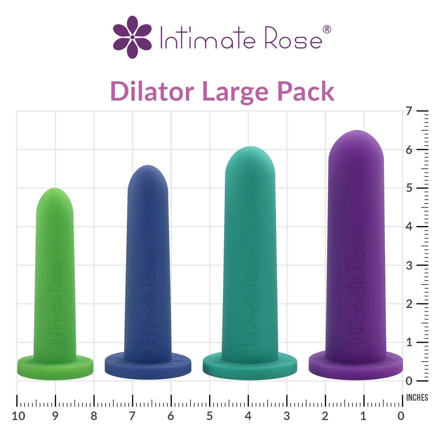 Large Dilator Set - Sizes 5-8 + Handle + Lubricant