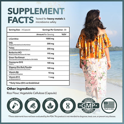 Berberine HCL + Green Tea Extract