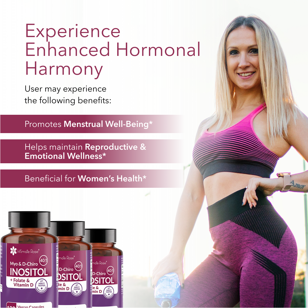 Myo-Inositol and D-Chiro Inositol 40:1 + Folate and Vitamin D Supplement