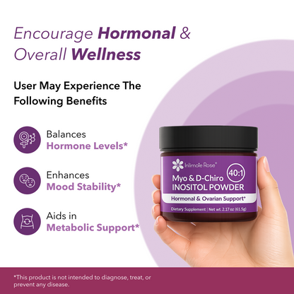 Inositol Powder 40:1 Myo-Inositol and D-Chiro