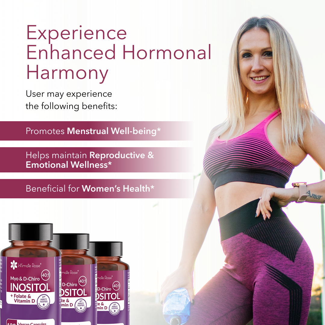 Myo-Inositol and D-Chiro Inositol 40:1 + Folate and Vitamin D Supplement