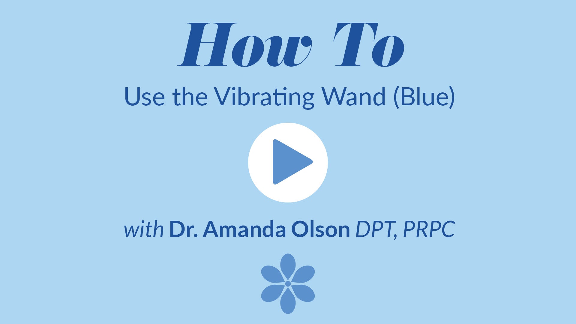 Load video: &lt;p&gt;Dr. Amanda has assembled some really helpful videos for everyone from beginners, to seasoned pro’s. Your support after purchase includes access to our extensive video archives, featuring videos like these.&lt;/p&gt;