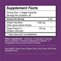 Vitex Chasteberry Supplement: Natural Hormone Balance & PMS Support