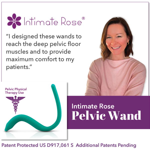 Green Pelvic Therapy Wand with 10 Adjustable Settings