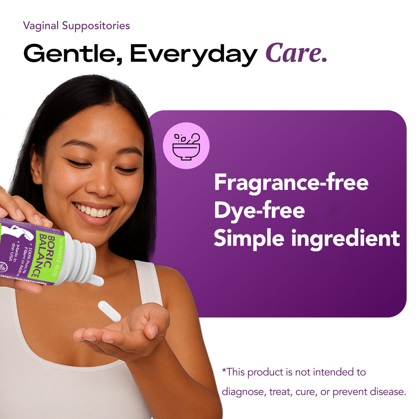 Boric Balance Suppositories