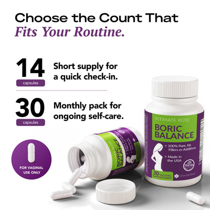 Boric Balance Suppositories