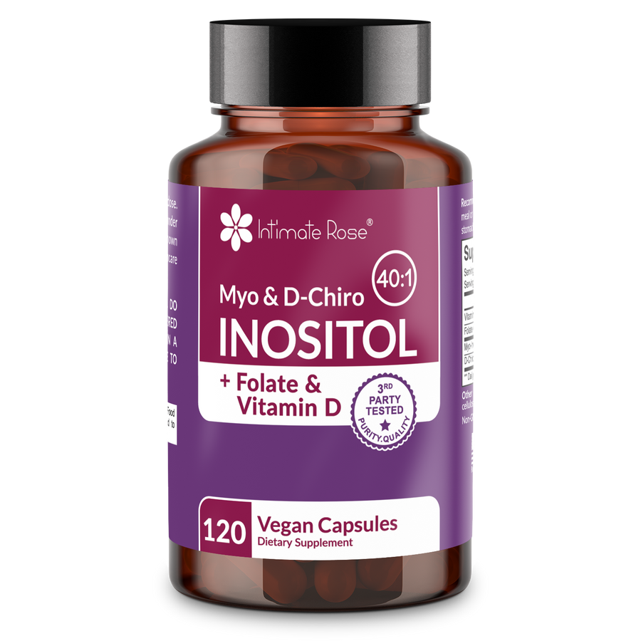 Myo-Inositol and D-Chiro Inositol 40:1 + Folate and Vitamin D Supplement
