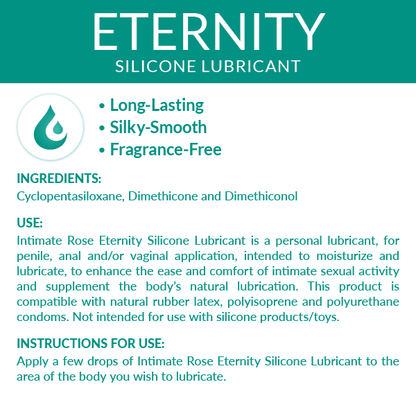 3 Pack - Eternity Silicone Based Personal Lubricant