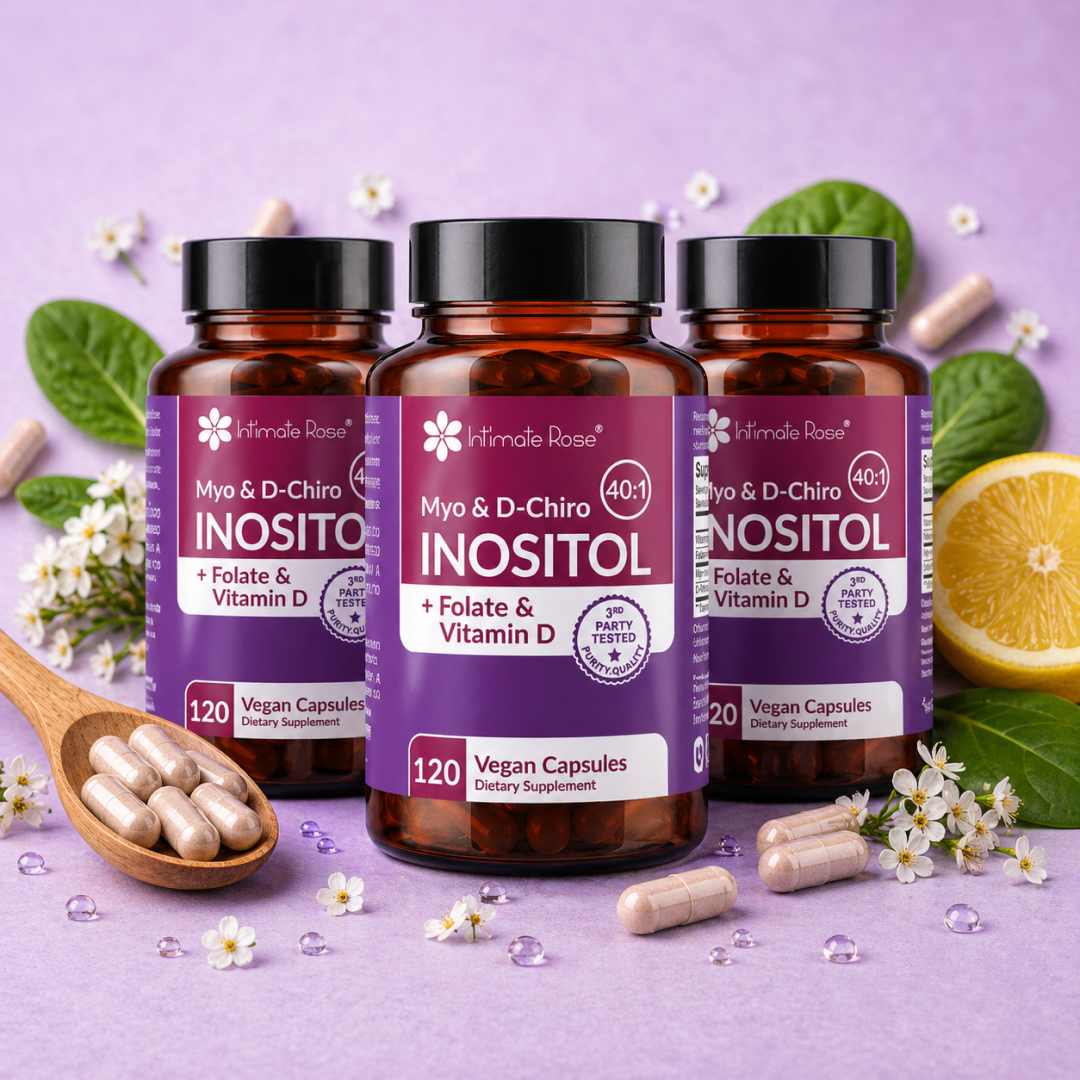 Myo-Inositol and D-Chiro Inositol 40:1 + Folate and Vitamin D Supplement