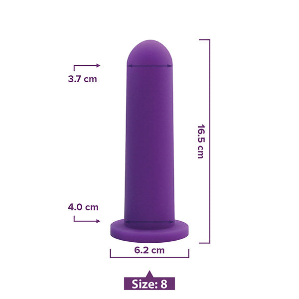 Size 8 Silicone Vaginal Dilator Intimate Rose Size 8 Silicone Vaginal Dilator Intimate Rose