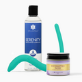 Vibrating Pelvic Wand + Balm + Lubricant