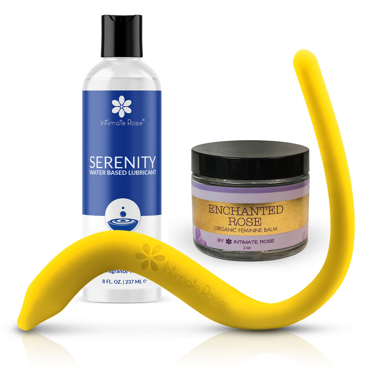 Intimate Rose Bundle Deal - Balm, Temperature Wand & Lubricant Intimate Rose Bundle Deal - Balm, Temperature Wand & Lubricant