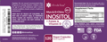 3 Pack - Myo-Inositol and D-Chiro Inositol 40:1 + Folate and Vitamin D Supplement