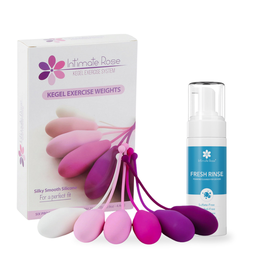 Kegel Weights + Fresh Foaming Cleanser