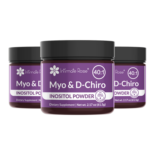 Myo and D-Chiro Inositol Powder - 3 Pack