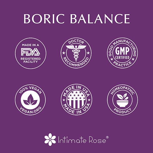 Boric Balance Suppositories - Support for BV and Yeast Infections