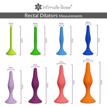 Full Anal Dilator Set 8 Sizes