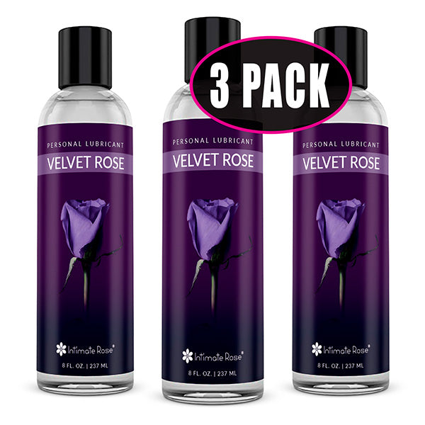 3 Pack - Velvet Rose Personal Lubricant