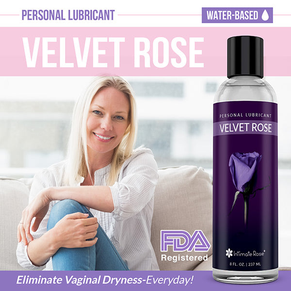 Velvet Rose Water Based Personal Lubricant